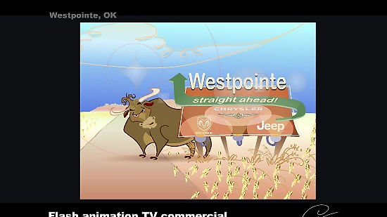 westpoint animation TV commercial